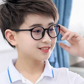 Kính giả cận trẻ em,kính mát cho bé trai bé gái mắt kính không độ chống tia UV bảo vệ mắt 556