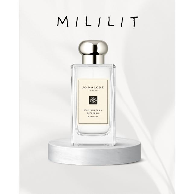 [Mẫu Thử 10ml] Nước Hoa J&M English Pear & Freesia Eau de Cologne | Chuẩn Authentic