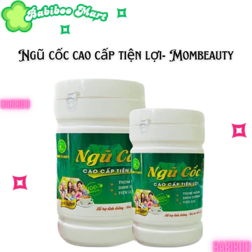 Ngũ cốc cao cấp tiện lợi mombeauty, ngũ cốc dinh dưỡng nguyên hạt thơm ngon tiện lợi cho cả gia đình