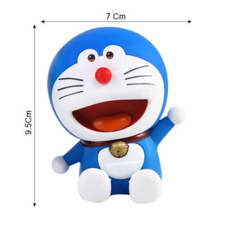 [Combo 2] Set 4 Doremon Xanh, Doremon To nhựa trang trí bánh kem, Bánh sinh nhật