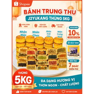 Giá sỉ 1 thùng 5kg (khoảng 120 chiếc) bánh trung thu mini mix vị