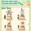 Bộ Xếp Hình Vòng Xoay Mini Hộp Mù Bí Ẩn, Mô Hình Công Viên Và Kiến Trúc Thu Nhỏ Lắp Ráp Sáng Tạo