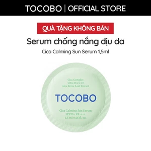 Serum chống nắng dịu da Tocobo Cica Calming 1.5ml SPF50+ PA++++