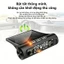 Unisen Thiết bị giám sát áp suất lốp xe ô tô TPMS LCD kỹ thuật số báo động an toàn ô tô sạc + năng