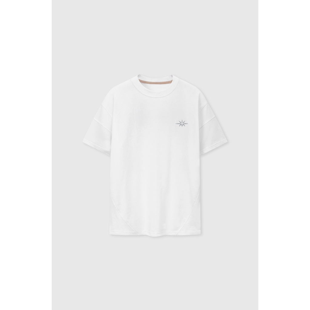 Áo Thun BOO Unisex Overfit Thêu Logo Họa Tiết Trẻ Trung Unisex Chất Liệu Cao Cấp, Thoáng Mát