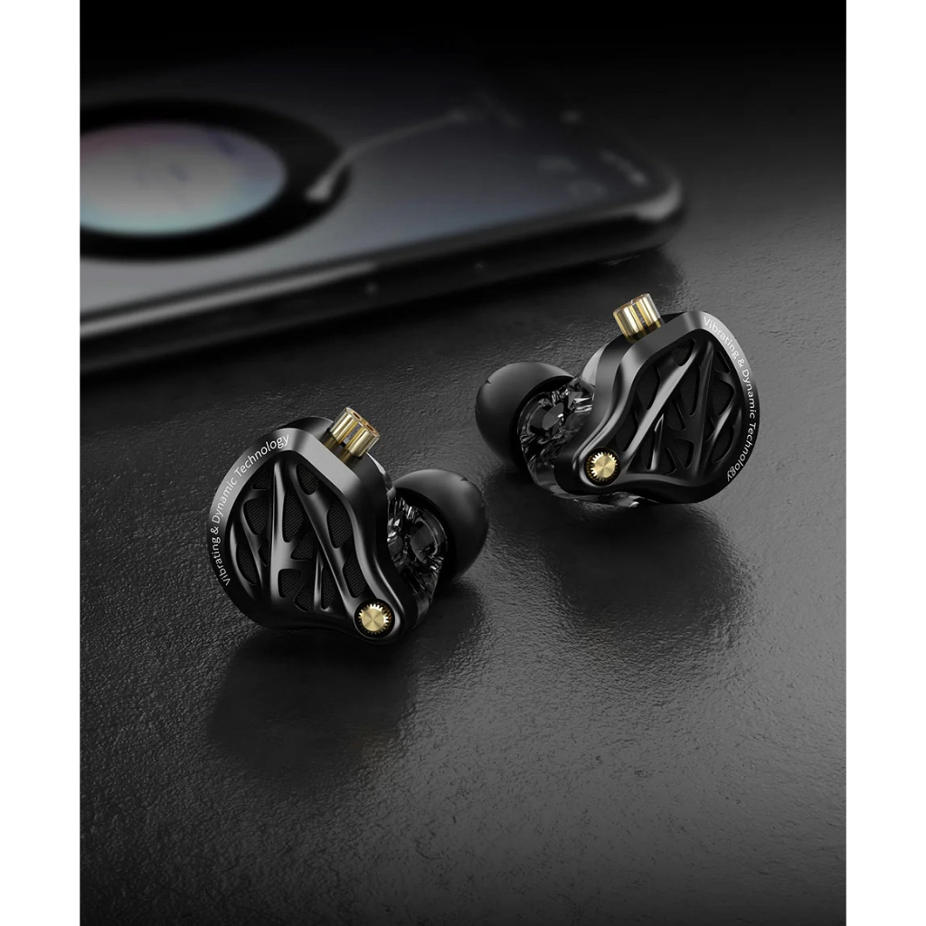 Tai nghe IEM KZ Vibe X Bass Rung Vật Lý Siêu Trầm, Gaming FPS, Nghe Nhạc, Xem phim | QMTECH STORE | BigBuy360 - bigbuy360.vn