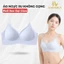 Áo Ngực Nữ Su Không Gọng Mút 1cm, Áo Lót Phối Viền Ren Gợi Cảm Thanh Lịch A2606