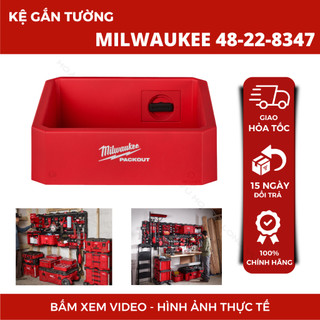 Tấm Gắn Tường Loại Lớn 48-22-8497 Milwaukee, Kệ Gắn Dụng Cụ Nhỏ 48-22-8347 Chịu Tải Tốt