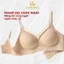 Áo Ngực Nữ Su Không Gọng Mút 1cm, Áo Lót Phối Viền Ren Gợi Cảm Thanh Lịch A2606