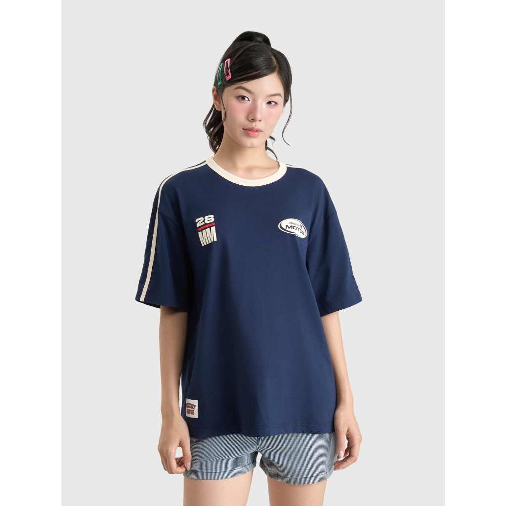 Áo phông unisex người lớn CANIFA áo thun cộc tay in họa tiết chất liệu mềm mại 5TS26S005