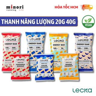Thanh năng lượng LECKA  bổ sung dinh dưỡng nhanh trong vận động Minori Store