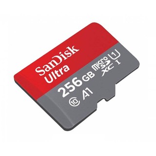 Thẻ nhớ MicroSDXC SanDisk Ultra A1 256GB Class 10 U1 150MB/s hỗ trợ quay video 2K (Đỏ)