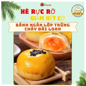 Bánh Ngàn Lớp Trứng Chảy Cao Cấp, Bánh Ngàn Lớp Nhân Trứng Muối Tan Chảy Béo Ngậy