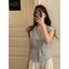 𝗠𝗮𝗻𝗮 𝗟𝗶𝗻𝗲𝗻- Áo Linen cổ V kèm dây