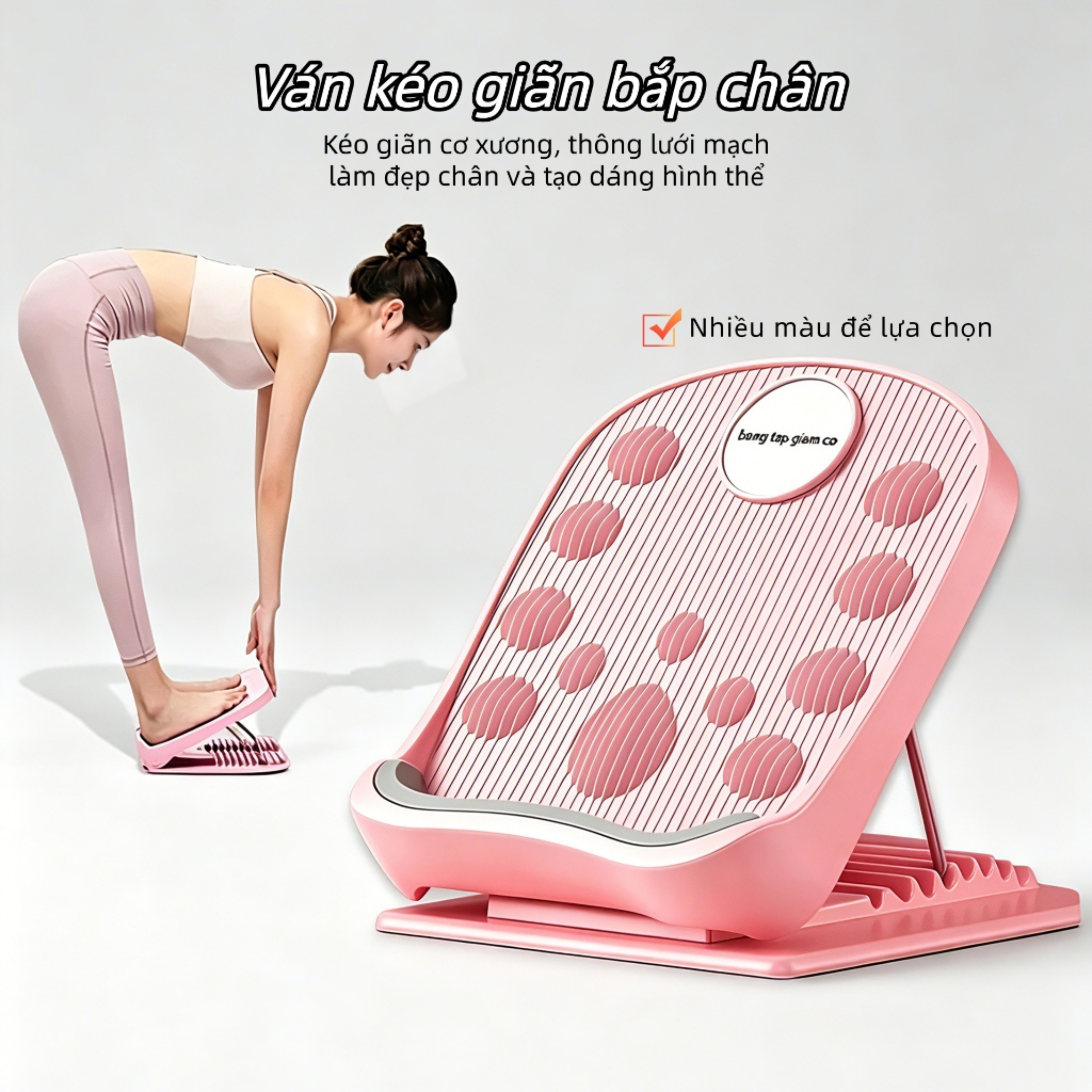 Bảng Nghiêng Định Hình Chân Dụng Cụ Tập Gym, Yoga, Kéo Giãn Cơ Làm Thon Gọn Bắp Chân Dáng Chuẩn