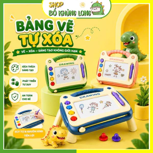 Bảng Vẽ Tự Xóa Cho Bé Thông Minh Có Chân Bàn Bảng Từ Tính Tập Viết Tập Vẽ Cho Bé Đồ Chơi Bé Trai - BỐ KHỦNG LONG