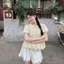 Áo chấm bi cổ sen dáng bí LinhTây.Clothing -A10