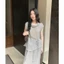 𝗘𝗹𝗹𝗲 𝗟𝗶𝗻𝗲𝗻- Áo Linen cổ đỗ kèm dây xinh