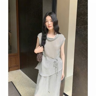 𝗘𝗹𝗹𝗲 𝗟𝗶𝗻𝗲𝗻- | LY LINEN| Áo Linen cổ đỗ kèm dây xinh