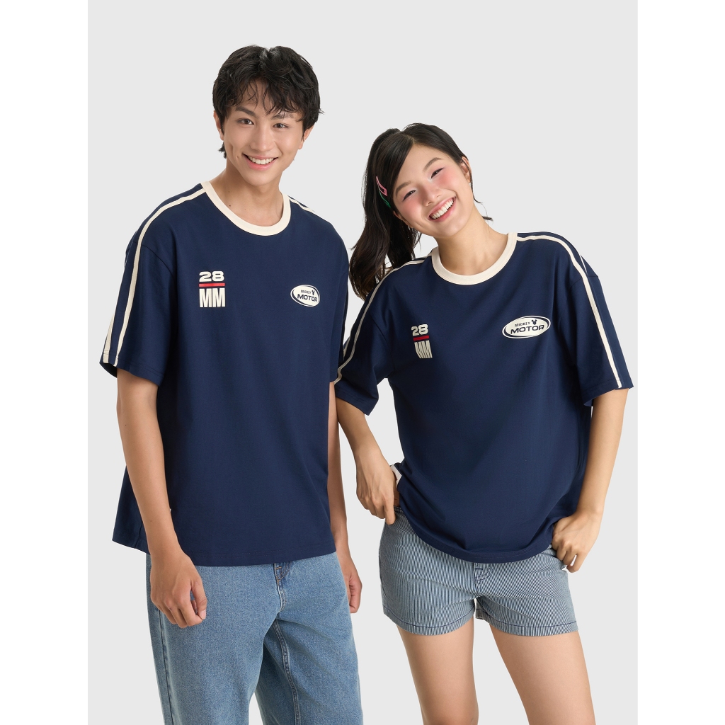 Áo phông unisex người lớn CANIFA áo thun cộc tay in họa tiết chất liệu mềm mại 5TS26S005