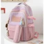 Balo Đi Học Nữ Phối Màu Pastel Tặng Kèm Hộp Bút Cặp Sách Học Sinh Cấp 2 Cấp 3 Đựng Laptop Hàn Quốc Ulzzang Đẹp
