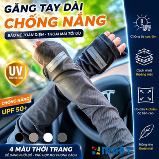 Găng tay chống nắng, chống tia UV, tia cực tím nam nữ, bao tay đi nắng xỏ tay hở ngón thoáng khí.