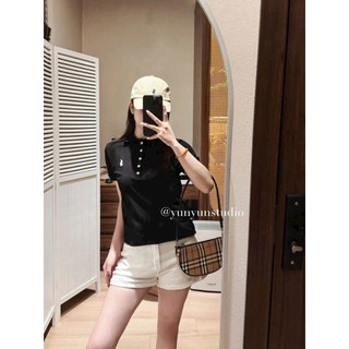 LT - Áo thun cổ bẻ cộc tay hình ngựa thêu sắc nét, kiểu áo polo free size chất thun cotton 1792