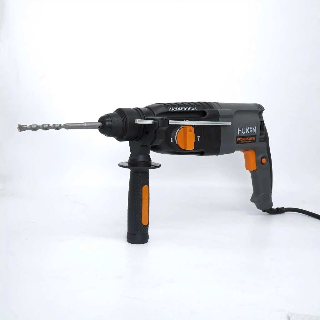 Máy khoan đục bê tông HUKAN K90, 3 Chức năng, Công suất lớn 1020w 3.0J - Motor đồng - Tặng kèm 5 mũi