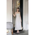 BBSTORE'S Đầm 2 dây dạo phố ren cotton thêu dáng xòe cổ vuông - DAF42T — ảnh 5