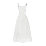BBSTORE'S Đầm 2 dây dạo phố ren cotton thêu dáng xòe cổ vuông - DAF42T — ảnh 8