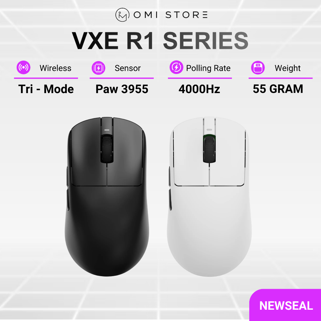 Chuột Gaming Không Dây VXE R1 SE+ / R1S / R1 Pro / R1 Pro Max - BH 12 Tháng | BigBuy360 - bigbuy360.vn