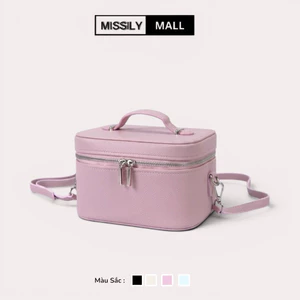 Túi xách nữ, túi cốp đựng mỹ phẩm MISSILY size 20cm (ms160)