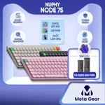 [Chính hãng] Bàn phím cơ Nuphy Node75 - Bàn phím không dây led RGB, 3 mode kết nối, Vuốt cảm ứng chỉnh âm lượng — ảnh 1
