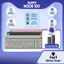 Bàn phím cơ Nuphy Node100 - Bàn phím không dây led RGB, 3 mode kết nối, Vuốt cảm ứng chỉnh âm lượng