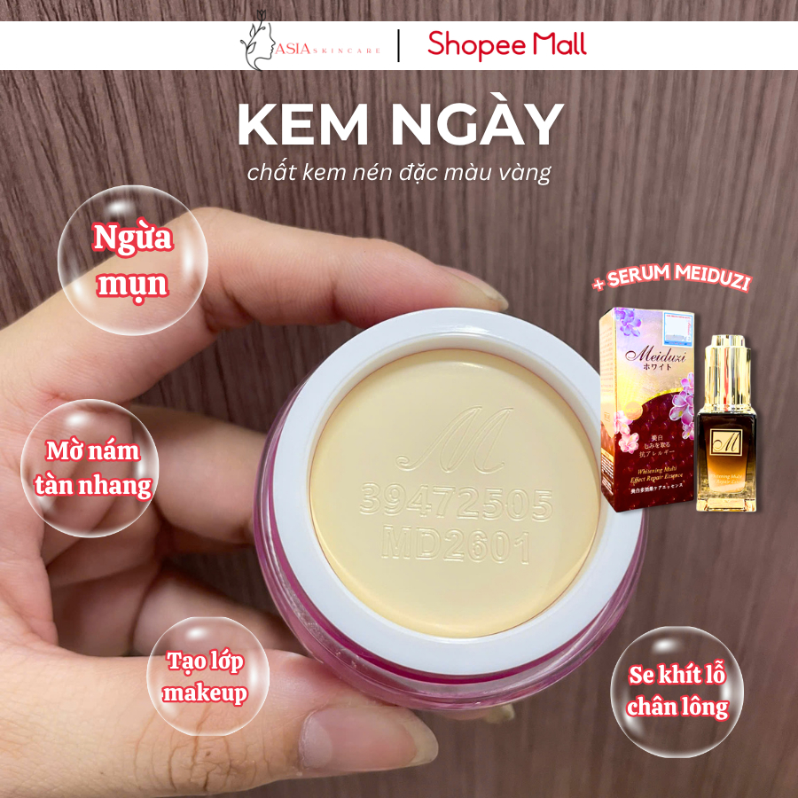 Kem Meiduzi Nhật Bản Dưỡng Trắng Da Mờ Thâm Sạm Nám 20gram