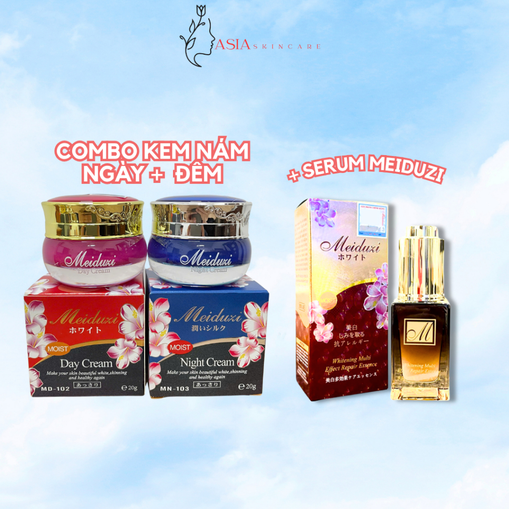Kem Meiduzi Nhật Bản Dưỡng Trắng Da Mờ Thâm Sạm Nám 20gram