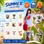 Áo Thun Nam Nữ Unisex Du Lịch Biển Mùa Hè H&V Store Cotton Mềm Thoáng Mát Form Rộng Trendy