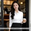 Áo Sơ Mi Nữ Thiết Kế Phong Cách Hàn Quốc Chất Cotton 80% Chống Nhăn Cao Cấp CHIẾT EO
