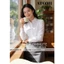 Áo Sơ Mi Nữ Thiết Kế Phong Cách Hàn Quốc Chất Cotton 80% Chống Nhăn Cao Cấp CHIẾT EO