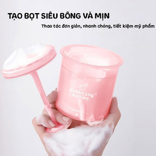 Cốc Tạo Bọt Sữa Rửa Mặt Dầu Gội Sữa Tắm Sạch Sâu Tại Nhà Tiện Lợi, Siêu Tạo Bọt Đơn Giản, Nhanh Chóng, Tiết Kiệm Mỹ Phẩm