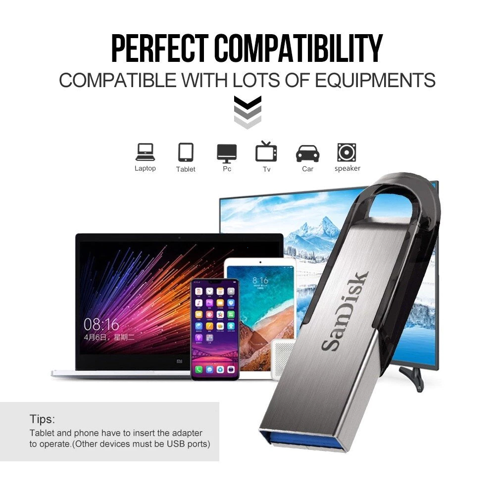 SanDisk Ultra Flash Drive USB 3.0 SDCZ73 Bảo hành 5 năm 64GB/128GB/256GB/512GB/1TB