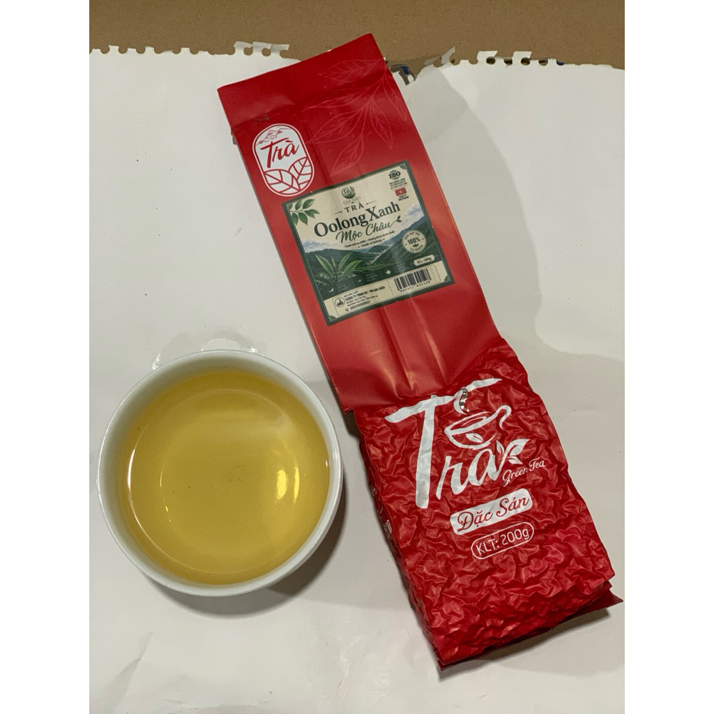 [200g]Trà Oolong Xanh Gia Bảo - Đặc Sản Mộc Châu