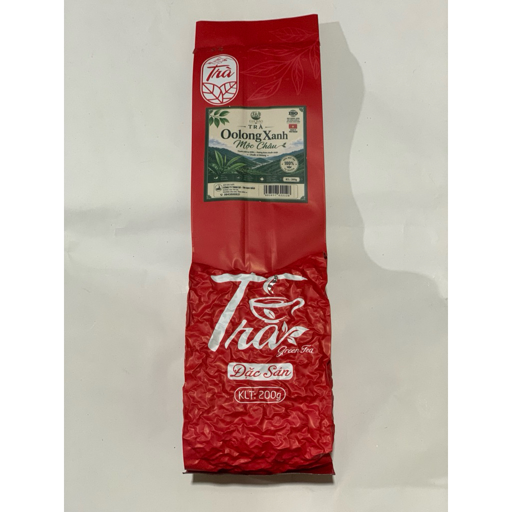 [200g]Trà Oolong Xanh Gia Bảo - Đặc Sản Mộc Châu