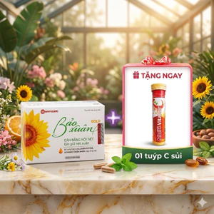 Bảo Xuân Gold và Bảo Xuân Tím - Tăng cường nội tiết tố nữ, gìn giữ nét xuân | Hộp 30 viên