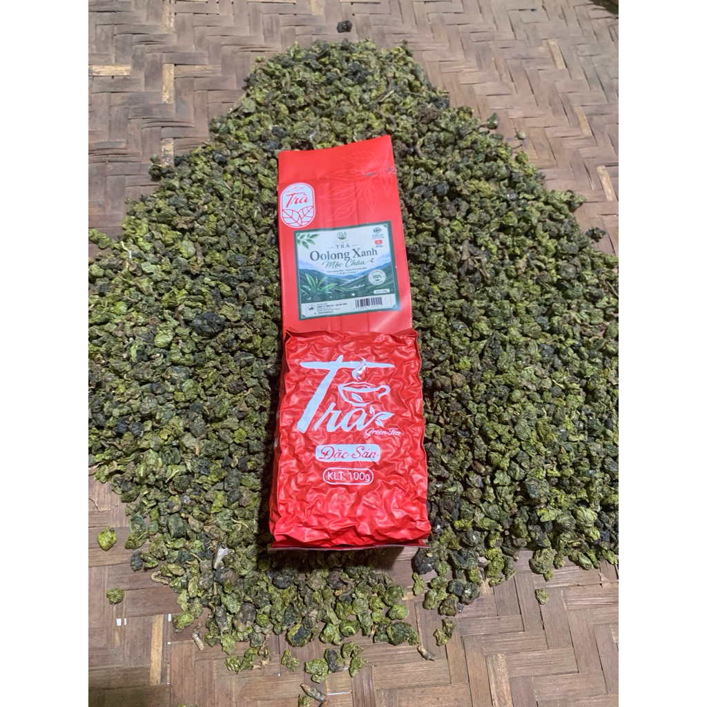 [100g]Trà Oolong Xanh Gia Bảo - Đặc Sản Mộc Châu