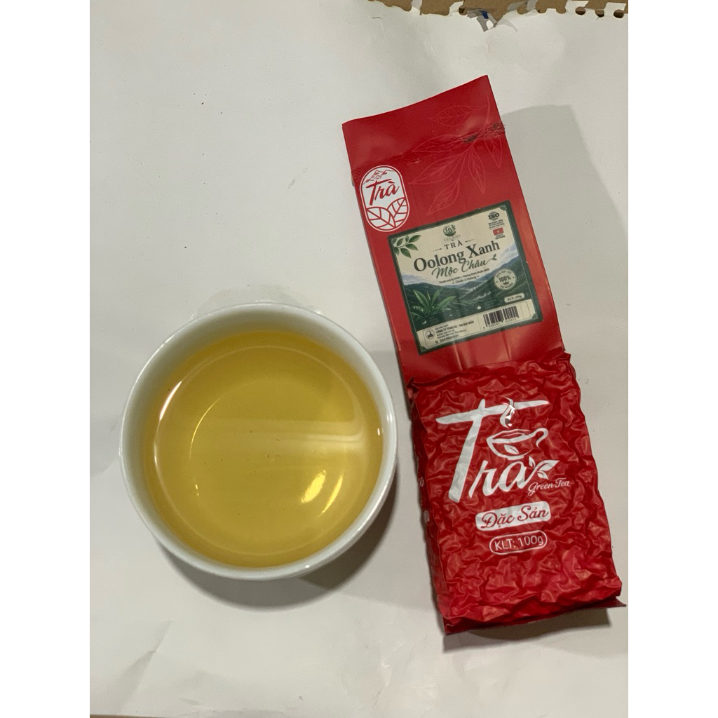 [100g]Trà Oolong Xanh Gia Bảo - Đặc Sản Mộc Châu