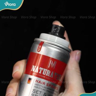 Gôm Xịt Tóc NATURA VIKA Xịt Giữ Nếp Tóc Lâu, Không Bết, Tạo Form Tóc Chuyên Nghiệp Dễ Sử Dụng