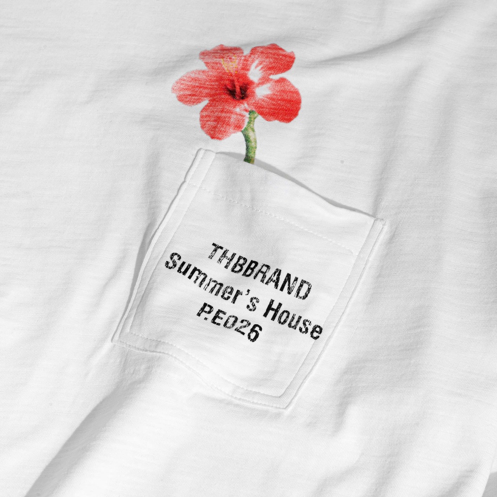 Áo thun tay dài “THBB HIBISCUS LONG SLEEVES” - [cotton xước, đã xử lý co rút] / THBBRAND | BigBuy360 - bigbuy360.vn