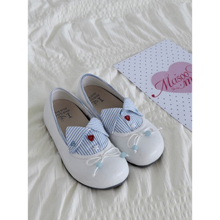 Giày búp bê baby blue Masoomake - (Sẵn Xanh 38)