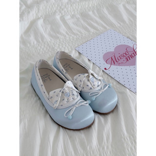 Giày búp bê baby blue Masoomake - (Sẵn Xanh 38)